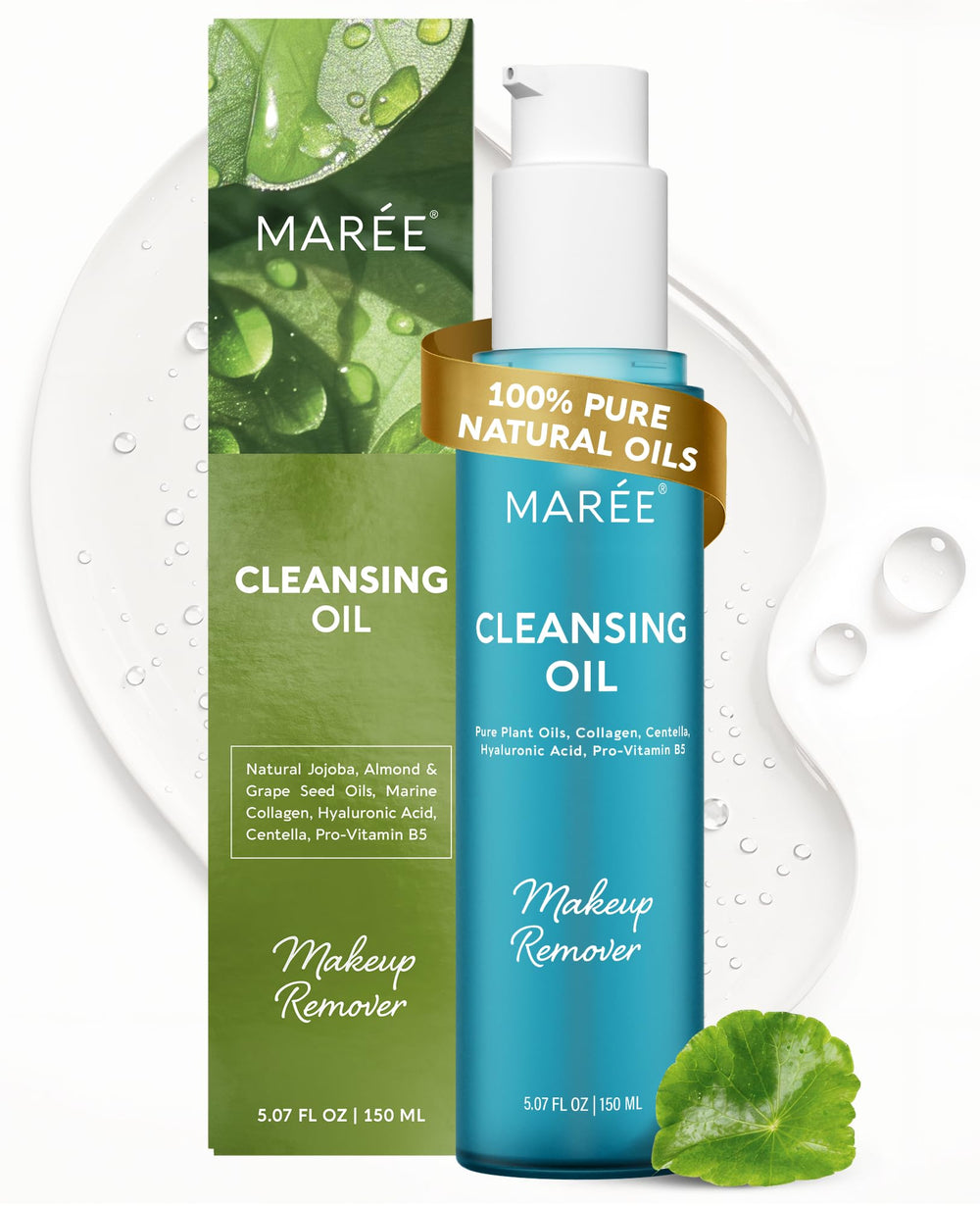 MAREE Deep Cleansing Oil en botella para iniciar la rutina de limpieza diaria