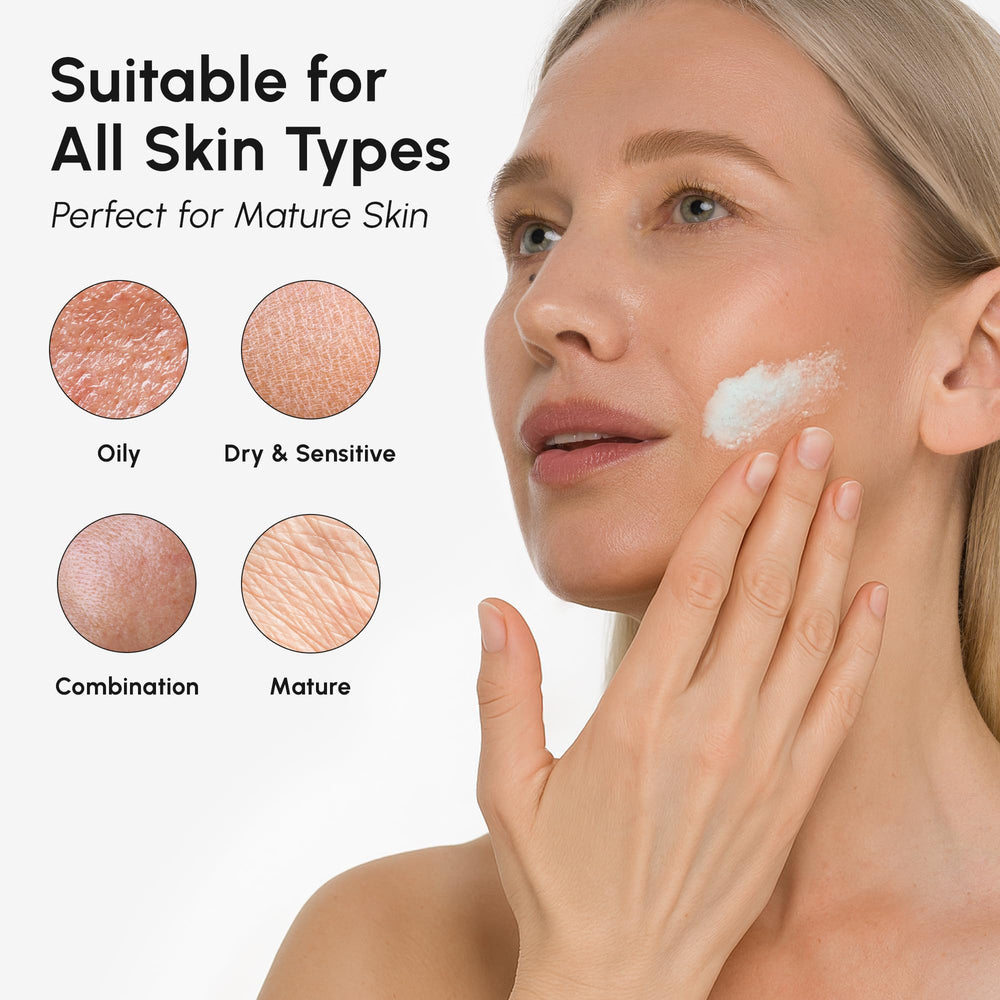 MAREE exfoliante facial, mejora la apariencia de poros y textura.