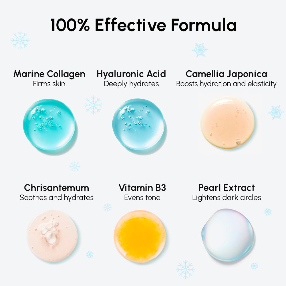 MAREE geles para ojos con ácido hialurónico, suavizan líneas finas.