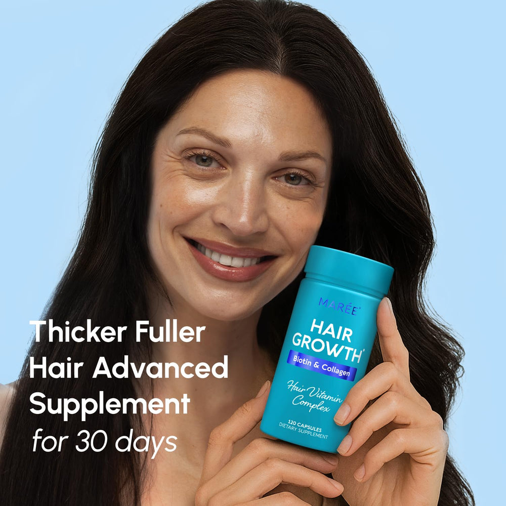 MAREE: capsules favorisant une progression saine des cheveux.