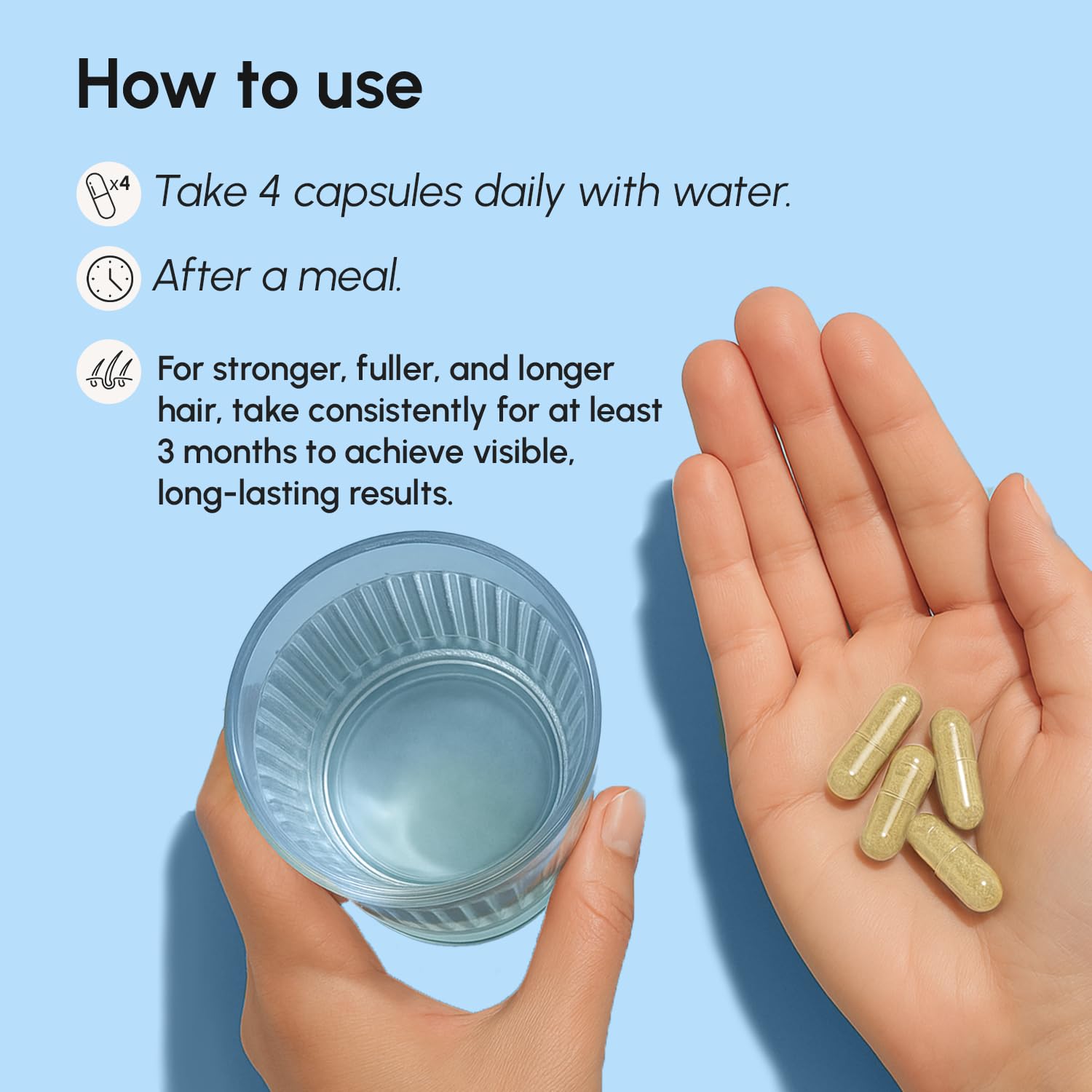 MAREE: pilules-avant-après met en valeur l'effet visuel du soin.