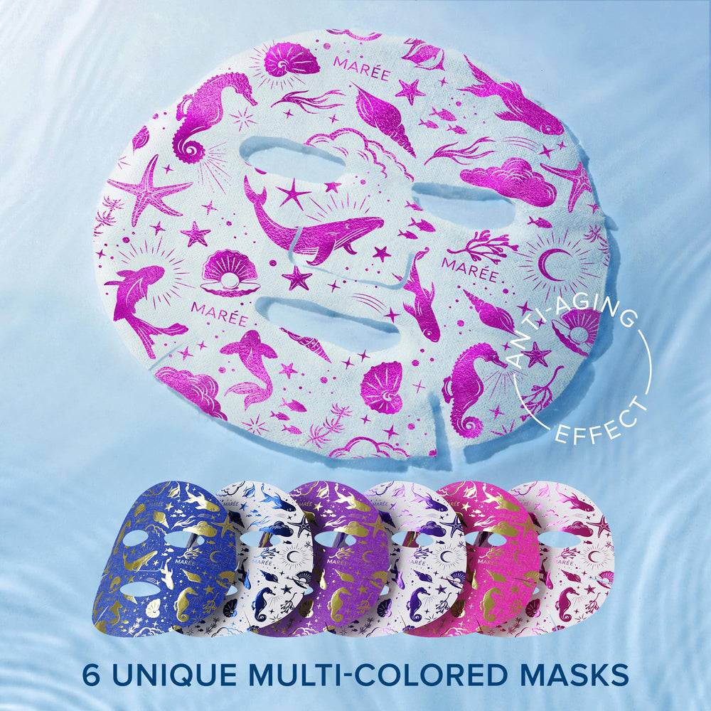 Mascarilla MAREE con aplicación fácil para rutina rápida.