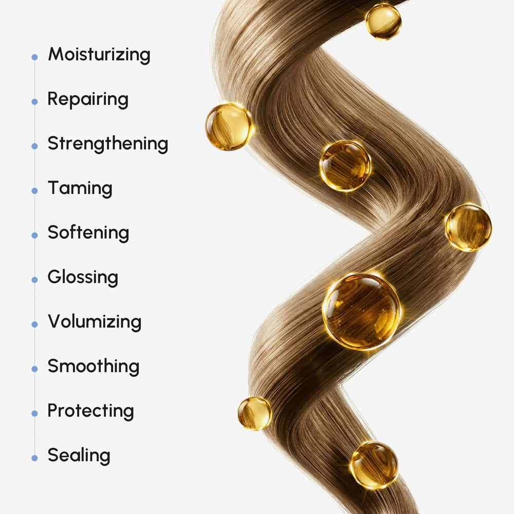 MAREE soin-concentré cheveux secs, prévention des pointes sèches.