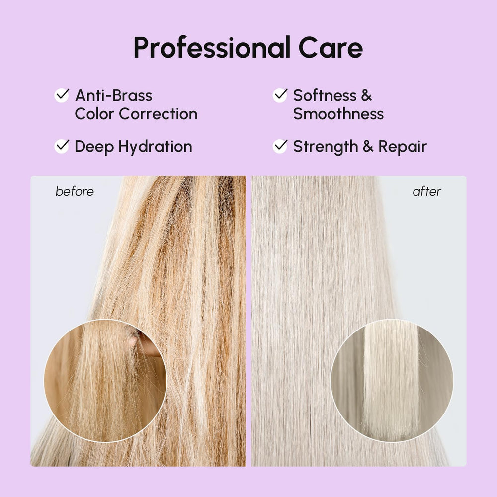 Biotine et argan du Masque violet MAREE pour réparation hydratante.