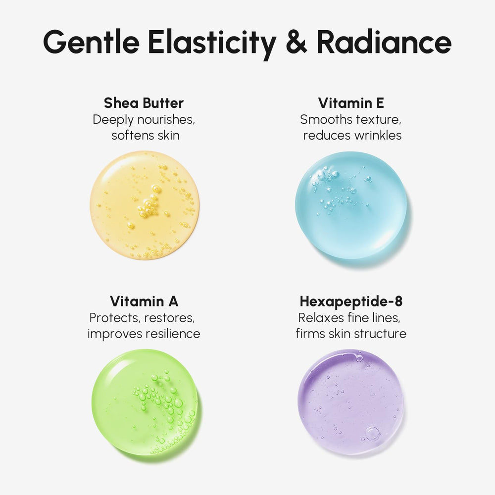 MAREE texture swatch shows smooth, fragrance-free formula