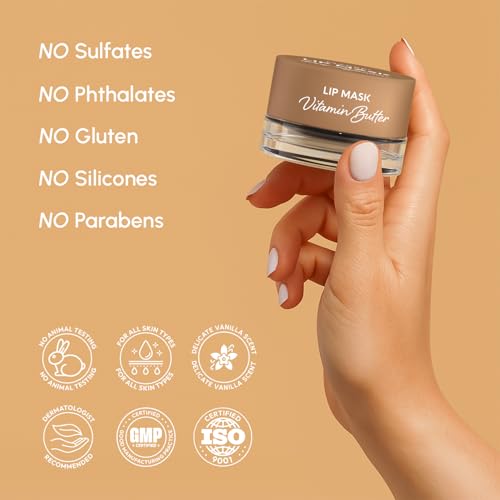 MAREE Night mask texture on lips with subtle vanilla note