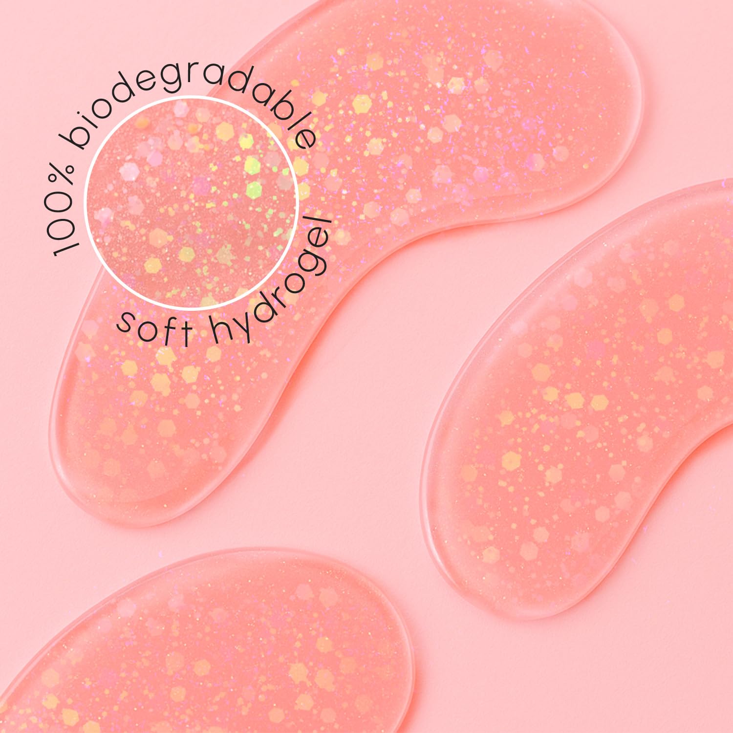 MAREE Patchs Yeux Gel Rose avec eau de rose et niacinamide pour éclaircir le regard.