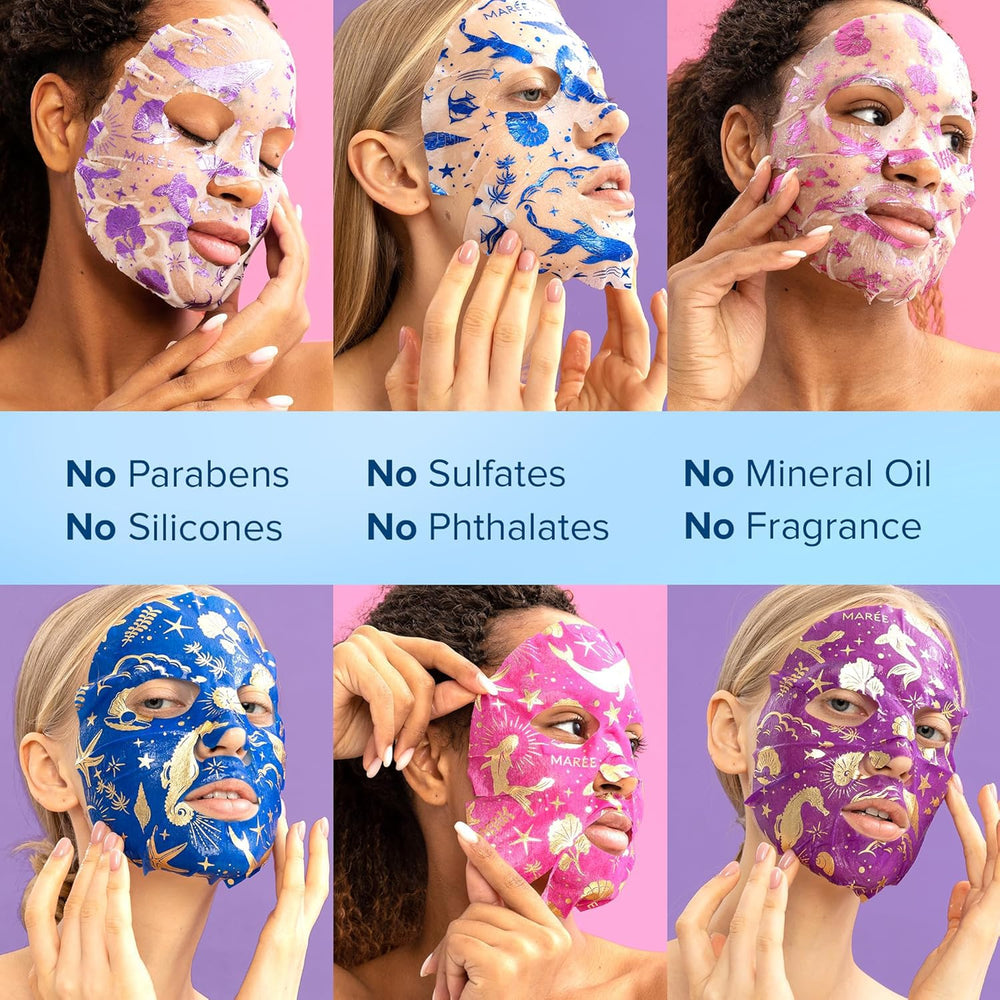 Mascarilla MAREE para uso diario en piel sensible.