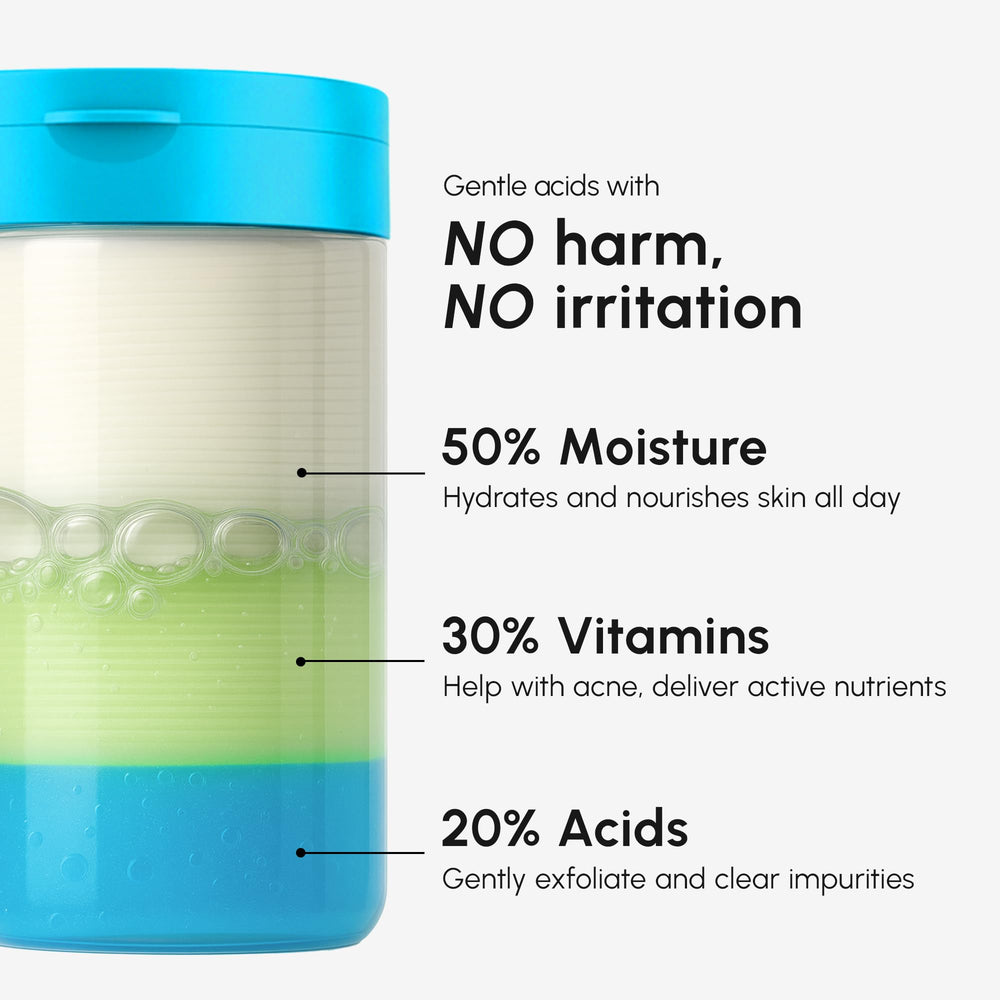 MAREE disco con vitaminas E, B3 y B5 para hidratación suave