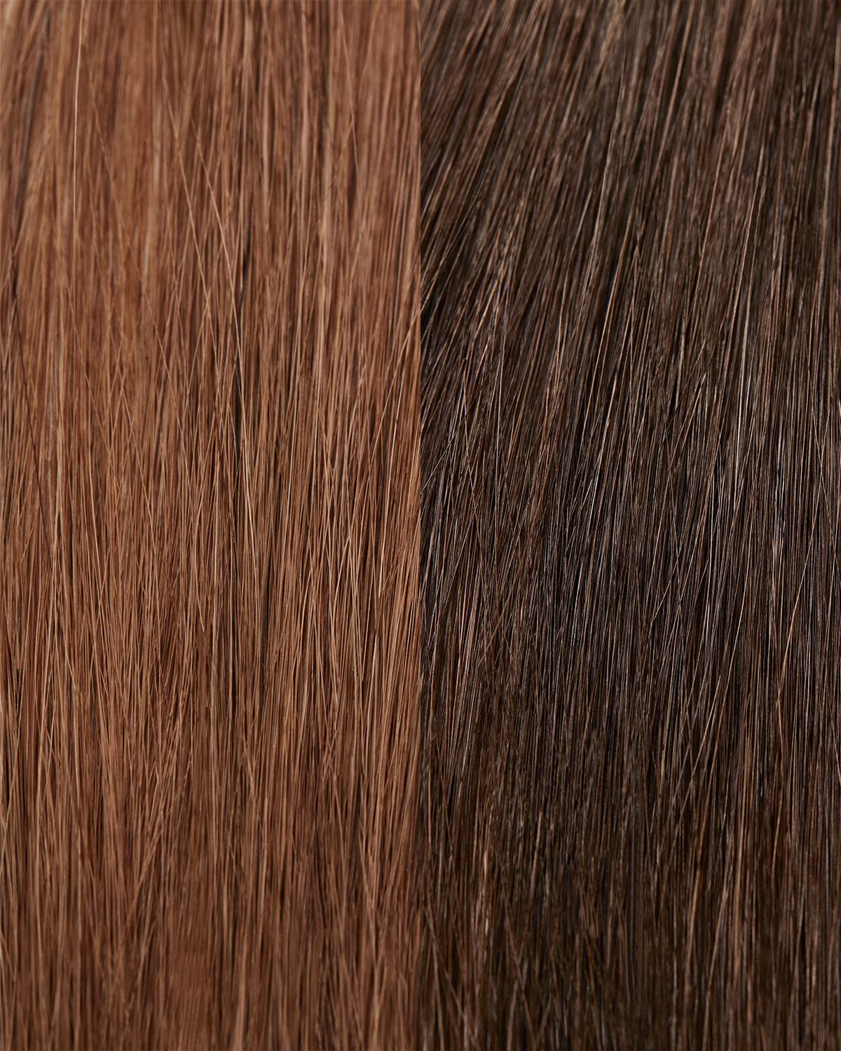 Cabello nutrido y manejable tras usar Colour Refresh Cacao Intense