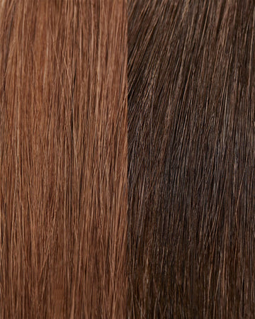 Cabello nutrido y manejable tras usar Colour Refresh Cacao Intense