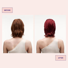 Maria Nila Colour Refresh Bright Red, masque cheveux: nourrissant et teintant.