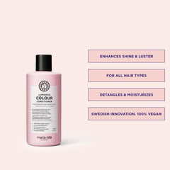 Maria Nila Luminous Colour - etiquette du produit, végan et sans sulfates