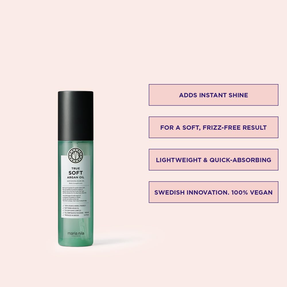 Maria Nila True Soft cabello sedoso tras uso suave y rápida absorción