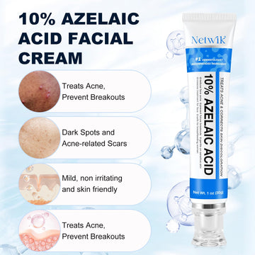 marianp crema ácido azelaico 10% en rostro para aplicación suave y piel sensible