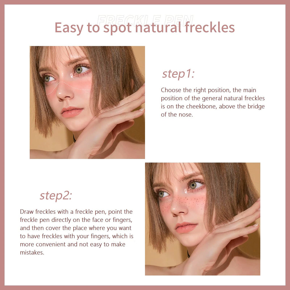 Marine Forest Freckle Pen resistente al agua para un maquillaje que perdura.