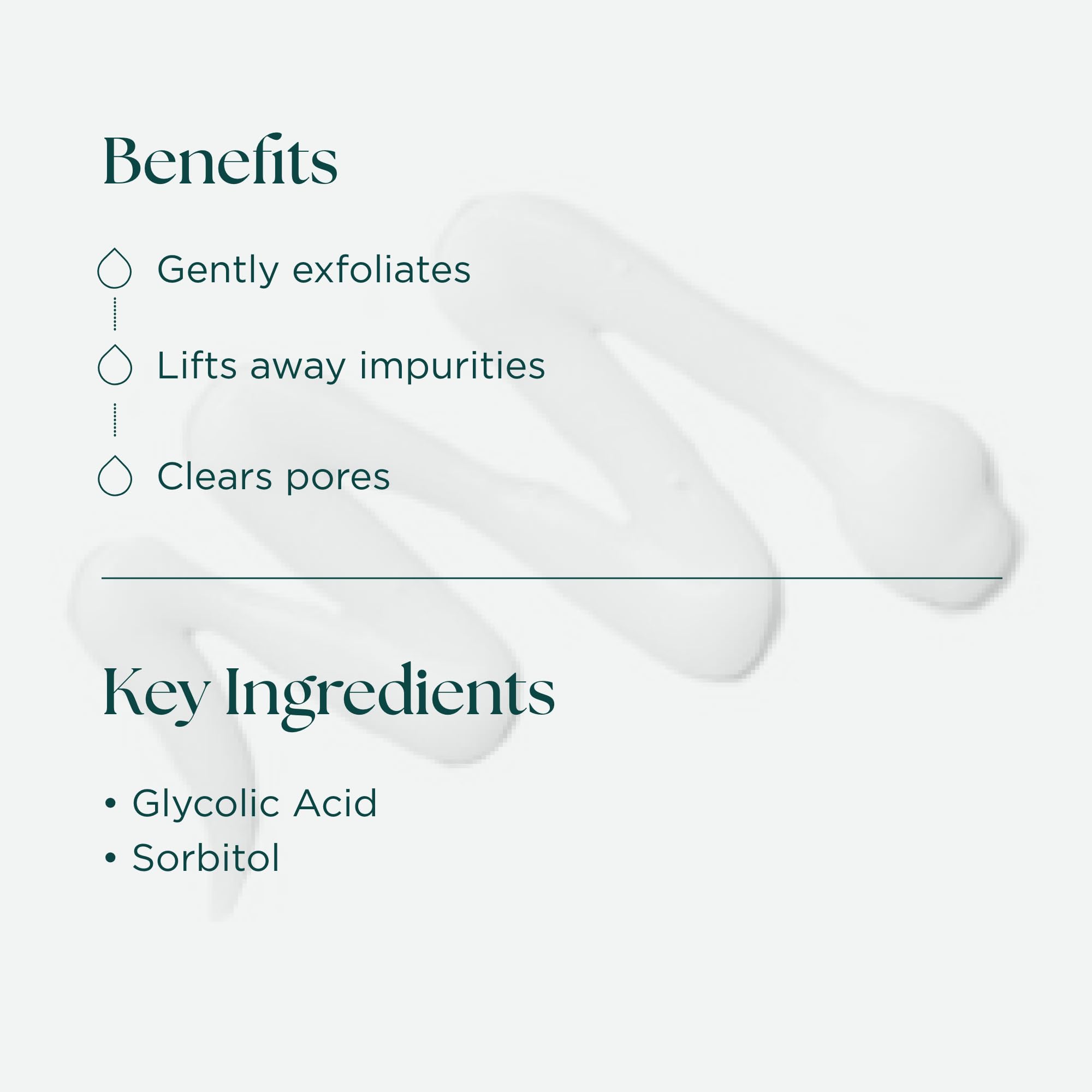 Marini SkinSolutions Bioglycolic Face Cleanser, aplicación manual para exfoliación delicada.