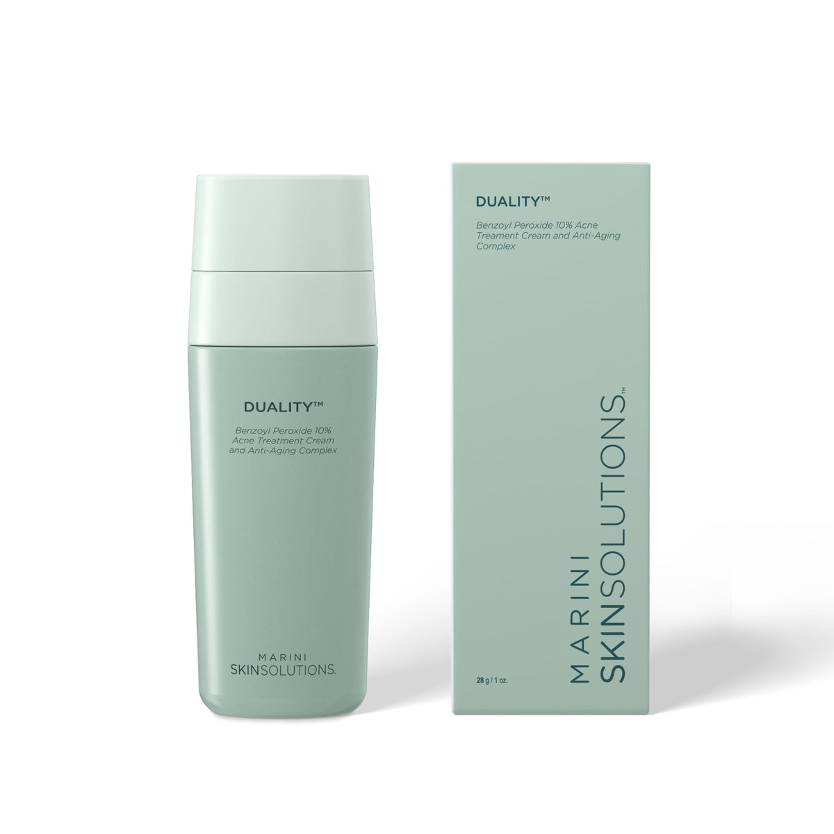 Marini SkinSolutions Duality, dos cámaras para mezclar, ideal para tratamiento de imperfecciones en la piel.