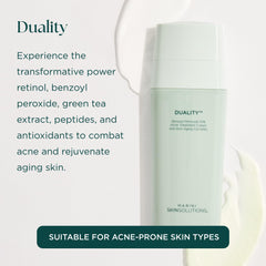 Marini SkinSolutions Duality, mezcla en la palma para aplicación uniforme en la piel.