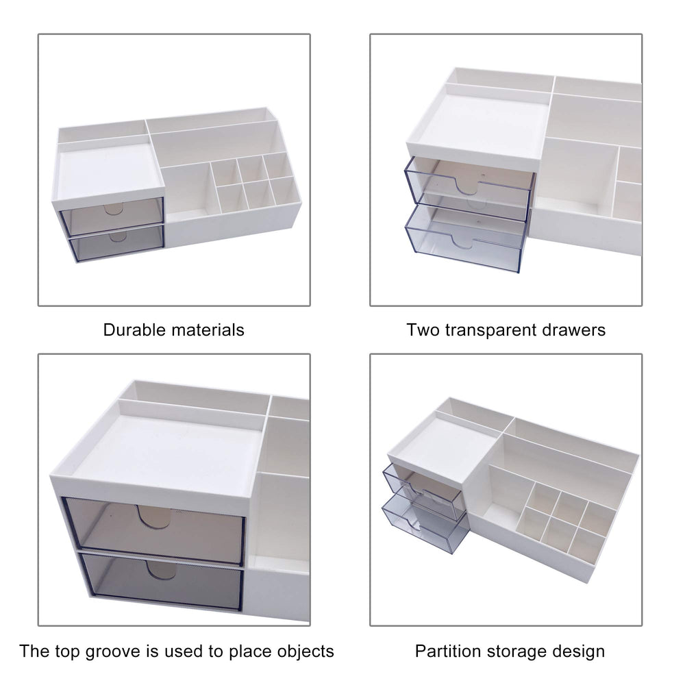 Ideal para dormitorio, banio o escritorio con acabado blanco limpio.