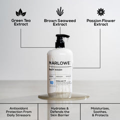 MARLOWE No.103 gel de ducha con dispensador bomba para una experiencia de ducha rápida