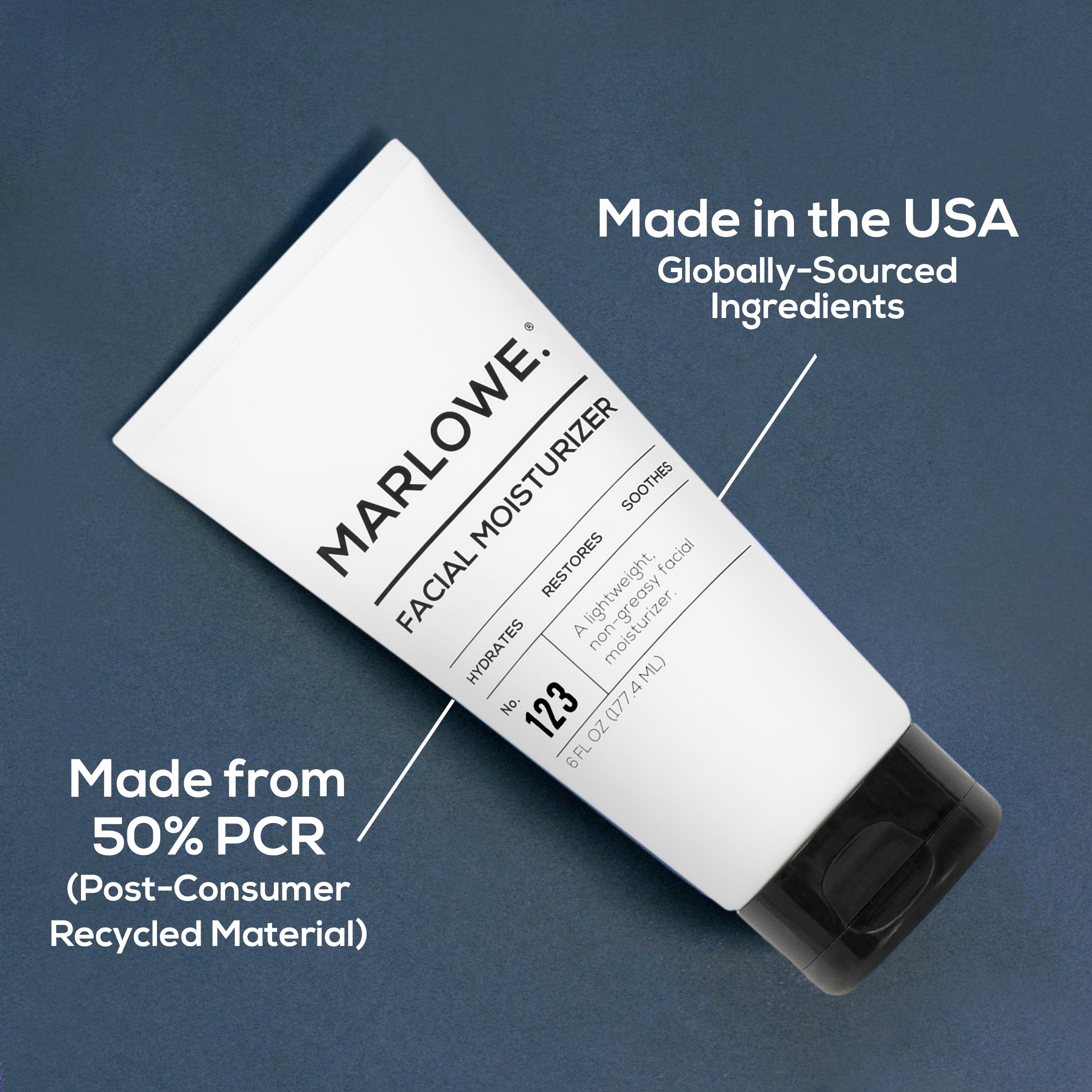 Application facile sur le visage pour absorption rapide.