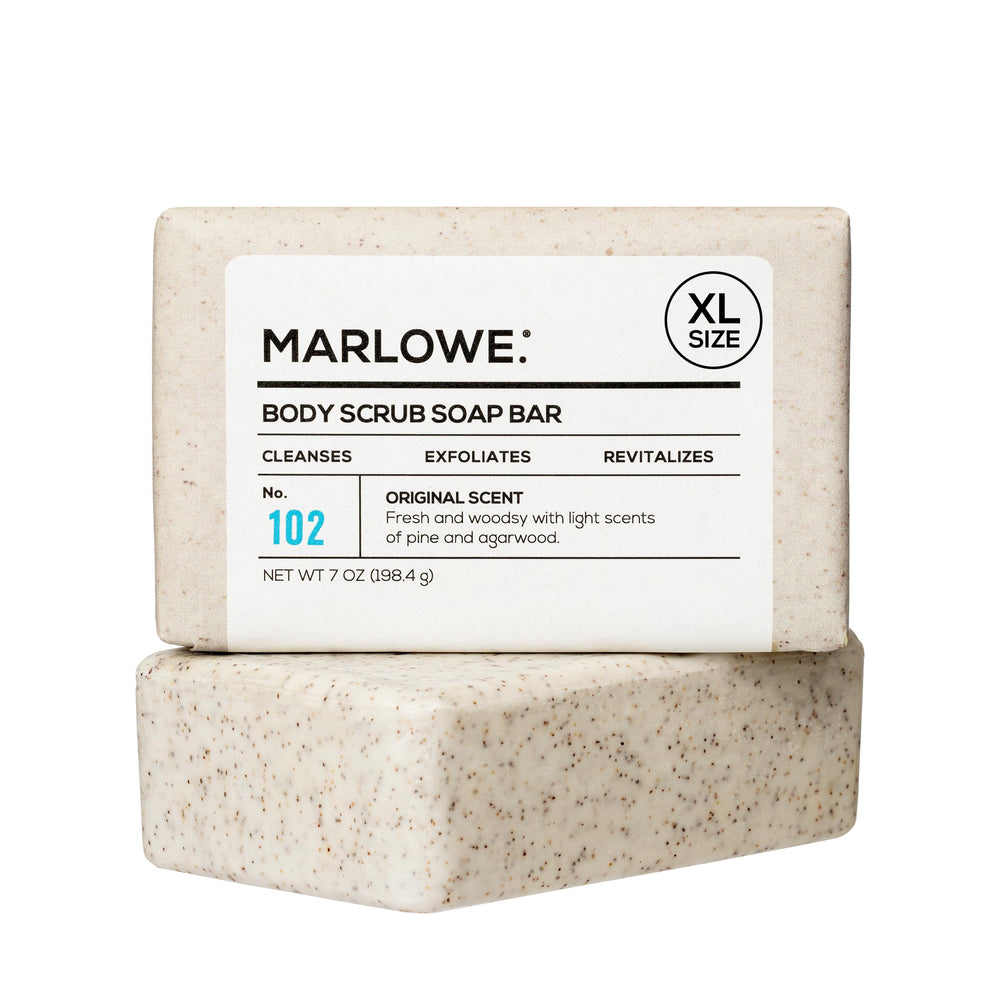 MARLOWE No. 102 barra exfoliante para cuerpo suaviza piel