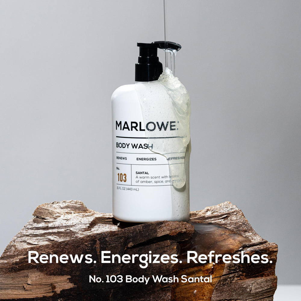 Envase MARLOWE No.103 producido en EE. UU. con ingredientes globales