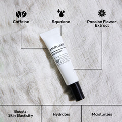 Marlowe No.127 crema ocular con squalane aporta hidratación suave.