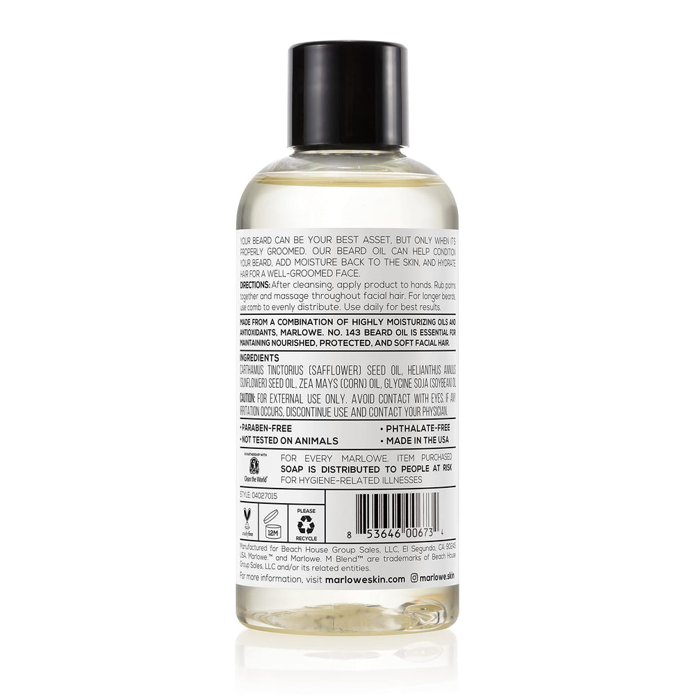 MARLOWE No. 143: empaque compacto ideal para viaje