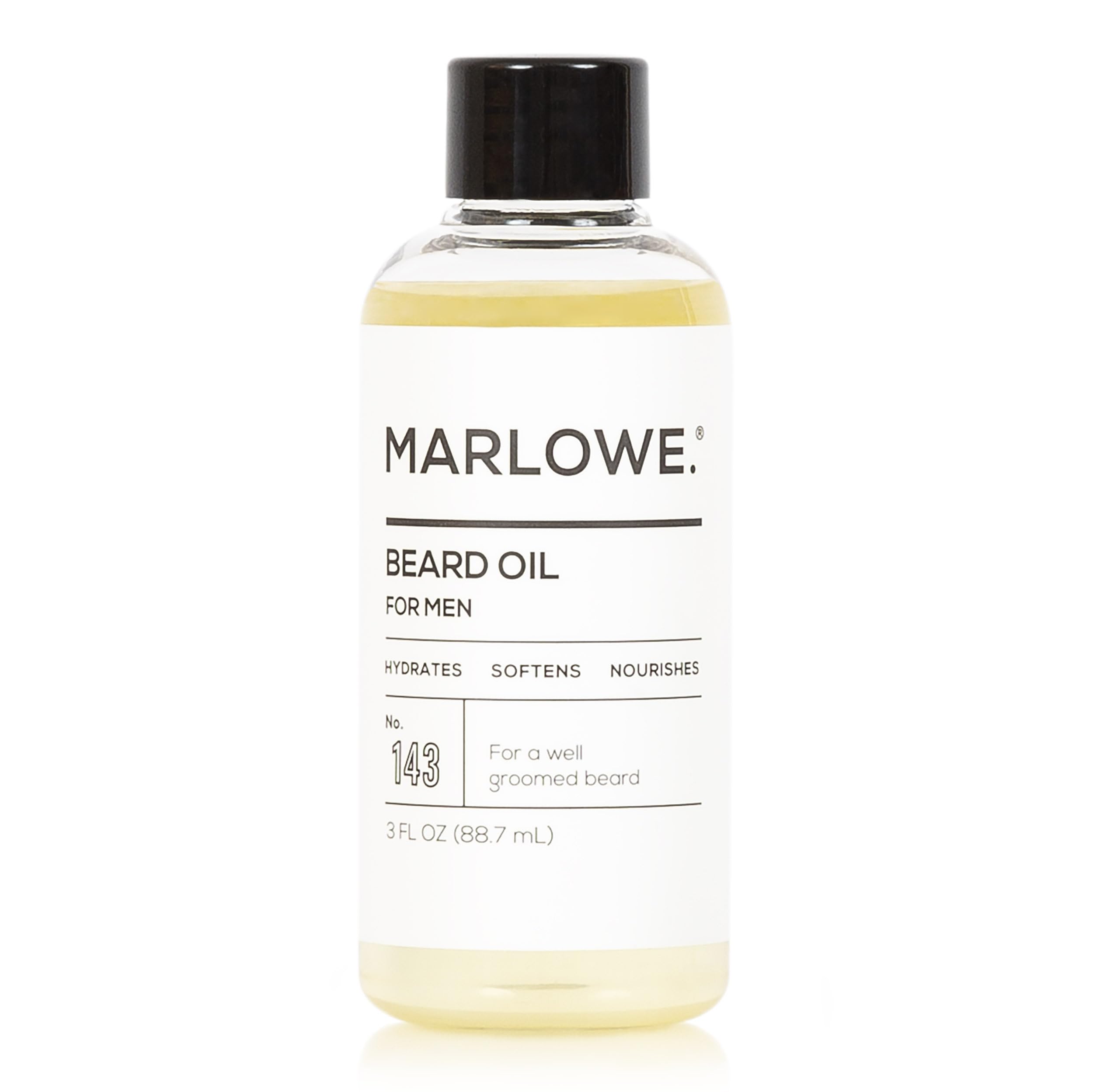 MARLOWE No. 143: vertido de aceite para hidratar barba y piel