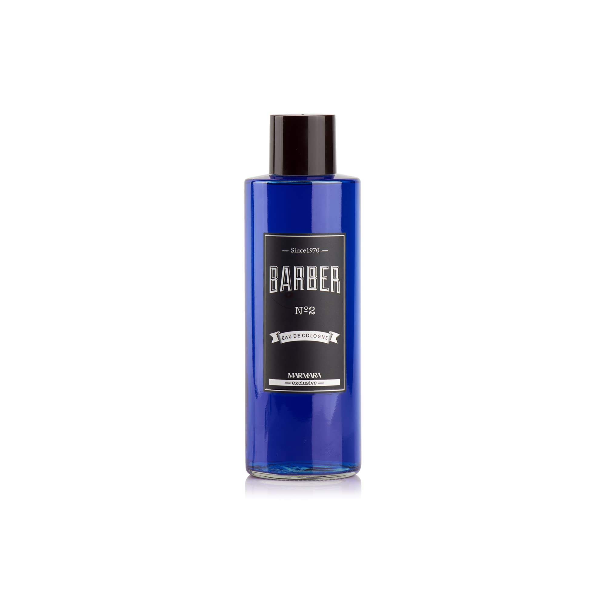 Marmara Barber Cologne, frasco de vidrio y aroma fresco duradero para la rutina de afeitado