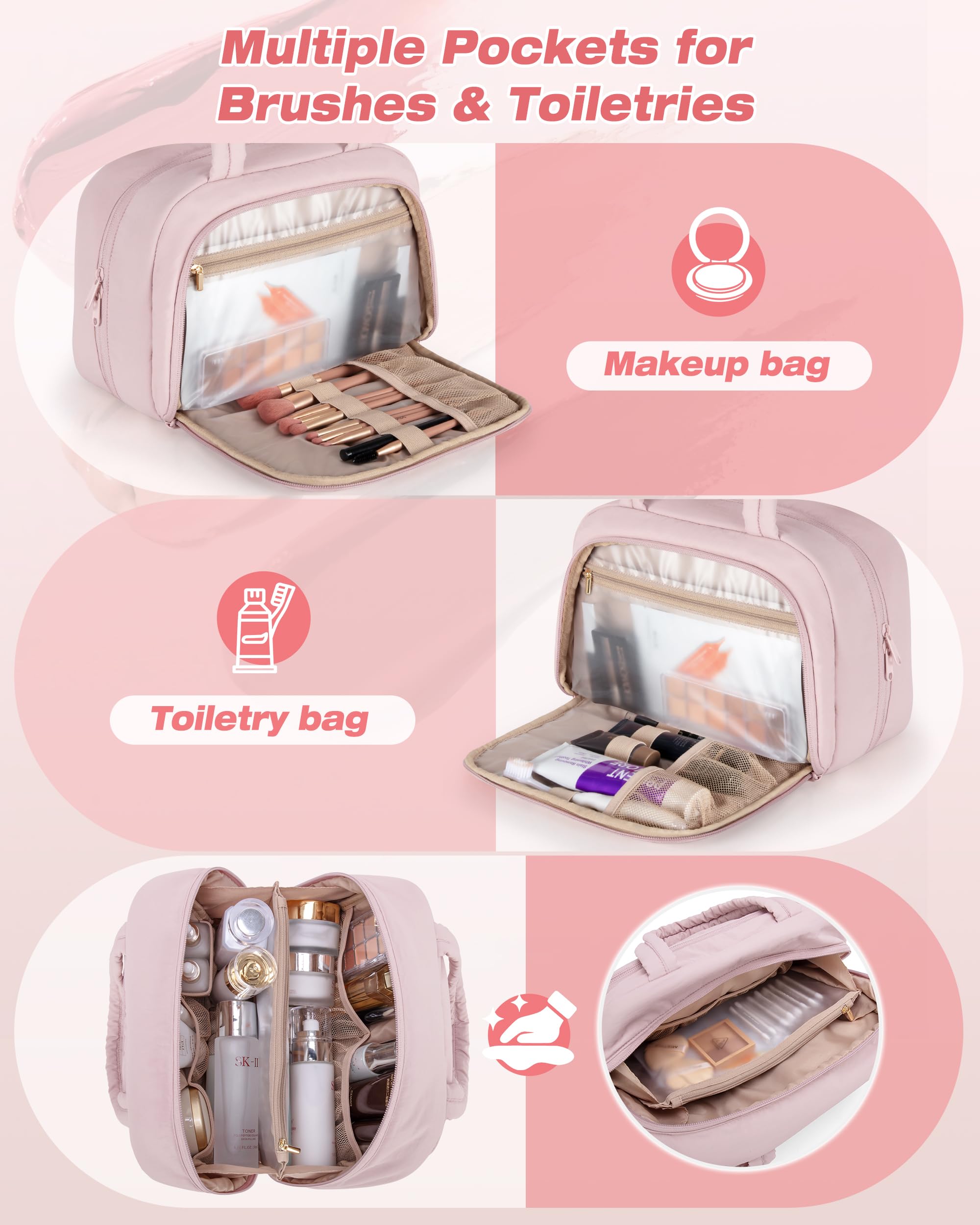 Marscamd bolsillo impermeable delantero para líquidos