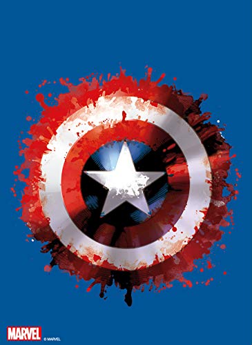 Captain America de Marvel, caja elegante: regalo ideal para fans y coleccionistas.