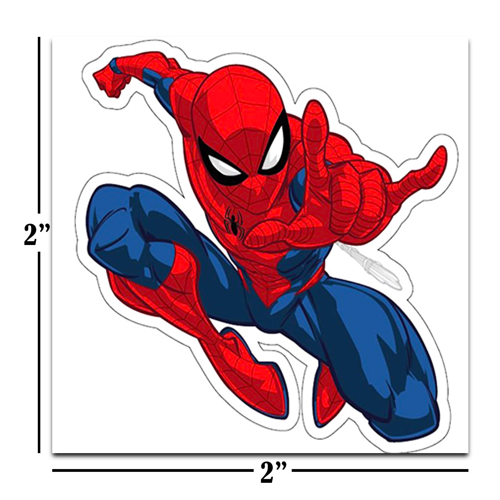 Spiderman de Marvel en tatuajes perforados para regalos y sorpresas divertidas.