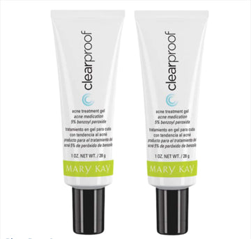 Mary Kay ClearProof Gel, bouteille, apaise les boutons et réduit les rougeurs.