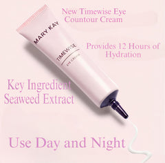 Mary Kay Crema de ojos hidrata hasta 12 horas para mirada fresca.