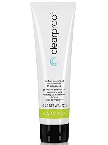 Mary Kay Clear Proof Gel Limpiador para Acné, botella y espuma, limpieza diaria para piel con acné