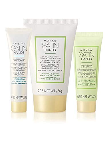 Mary Kay Satin Hands crema manos hidratación diaria para piel suave.