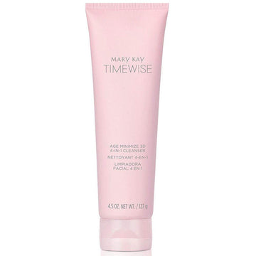 Mary Kay TimeWise 3D, textura cremosa que se esparce fácilmente para una limpieza diaria.