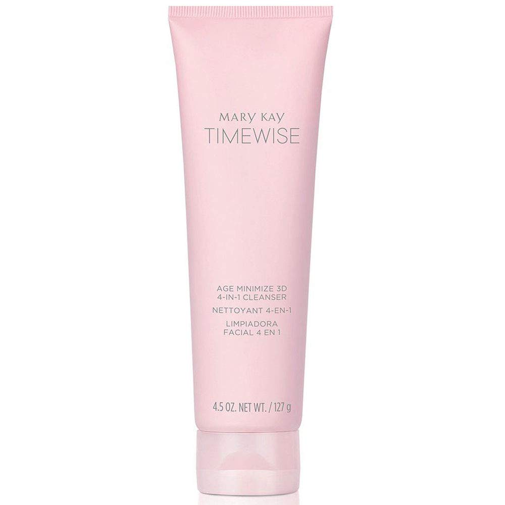 Mary Kay TimeWise 3D, textura cremosa que se esparce fácilmente para una limpieza diaria.