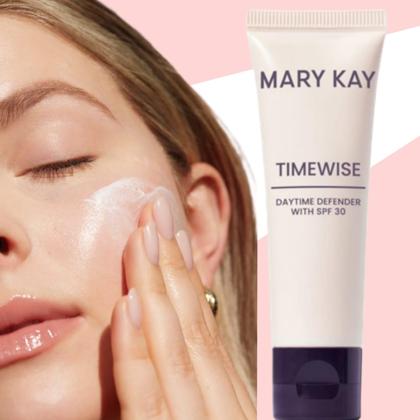 Mary Kay Timewise Lotion Jour SPF 30: application quotidienne facile pour peau protégée.