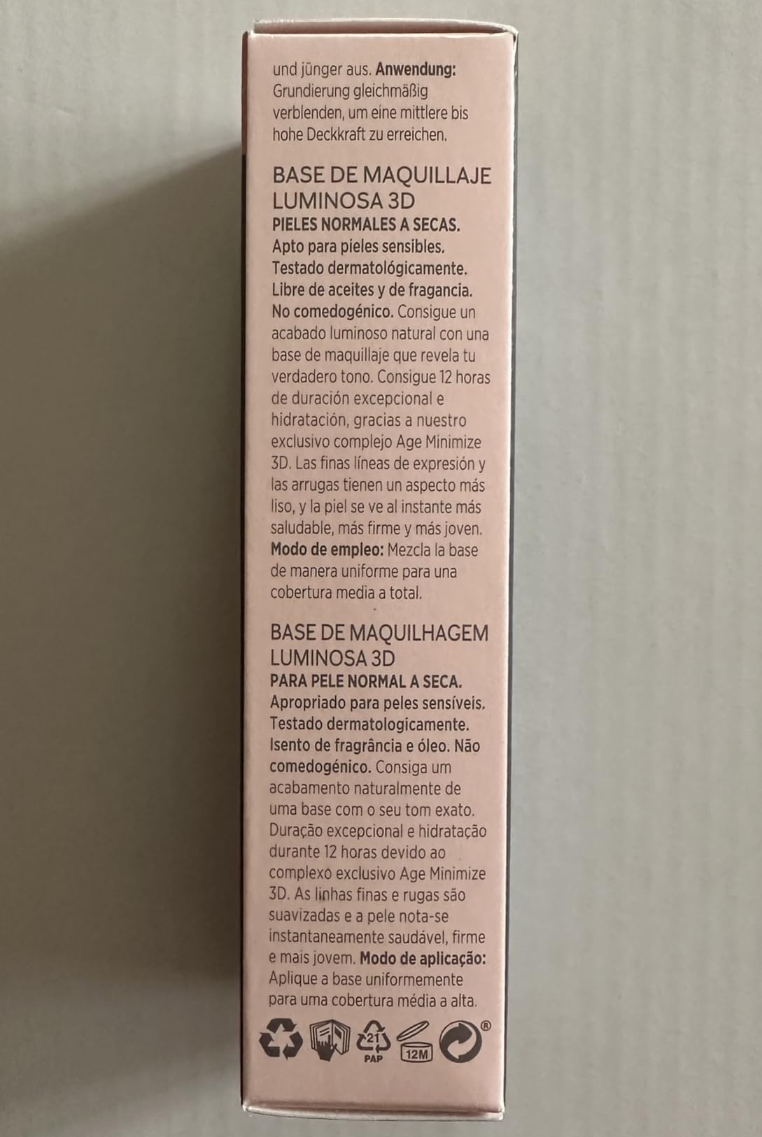 Couvrance moyenne modulable pour un teint naturel.