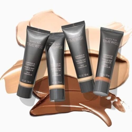 Mary Kay TimeWise Luminous 3D Foundation Ivory N160 brillo sutil que realza la piel