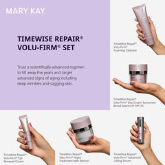 Mary Kay TimeWise Repair Volu-Firm Conjunto: crema noche para nutrición durante el descanso.
