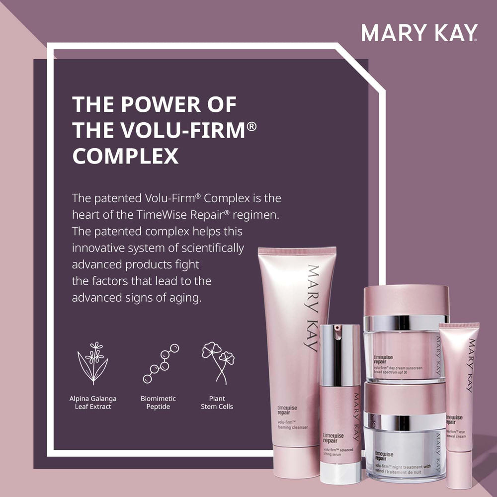 Mary Kay TimeWise Repair Volu-Firm Conjunto: crema día para mejorar textura y firmeza.