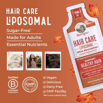 MaryRuth Organics uso diario del líquido para cabello.