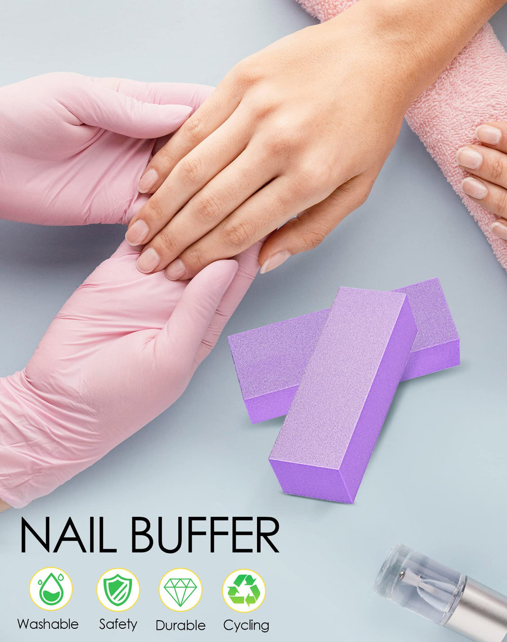 Maryton bloque lijado acrílicas gel 100-180 ideal para preparar uñas antes de gel.
