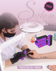 Maryton pulidor de uñas duradero y lavable, mantiene su borde para uso repetido.