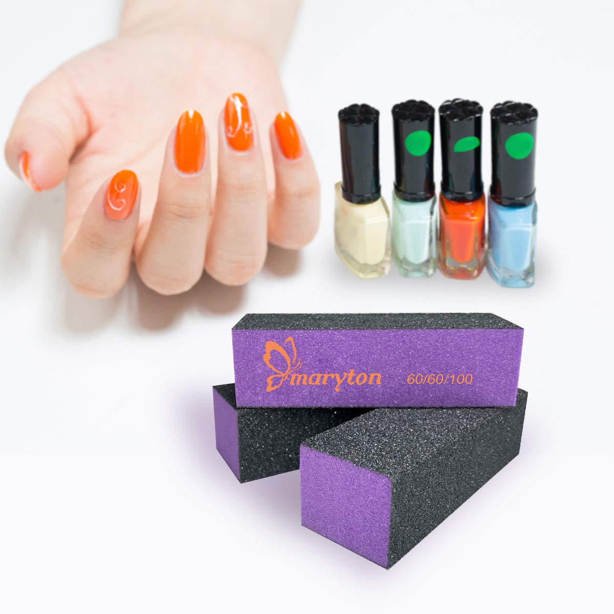Maryton pulidor de uñas para uso profesional y doméstico, superficie suave.